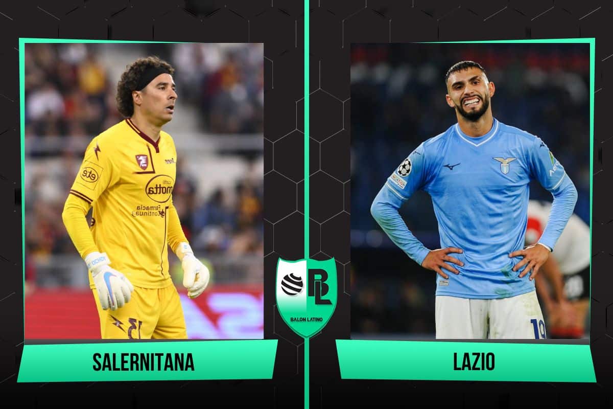 Alineaciones de Salernitana vs. Lazio