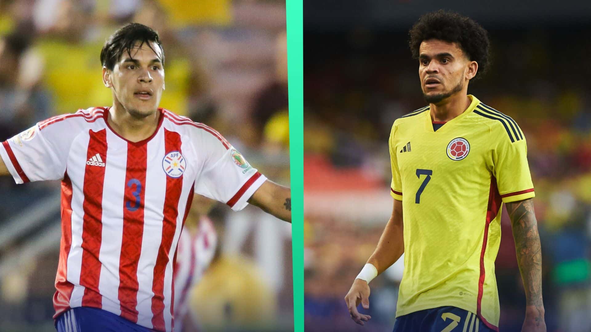 historial entre Colombia y Paraguay