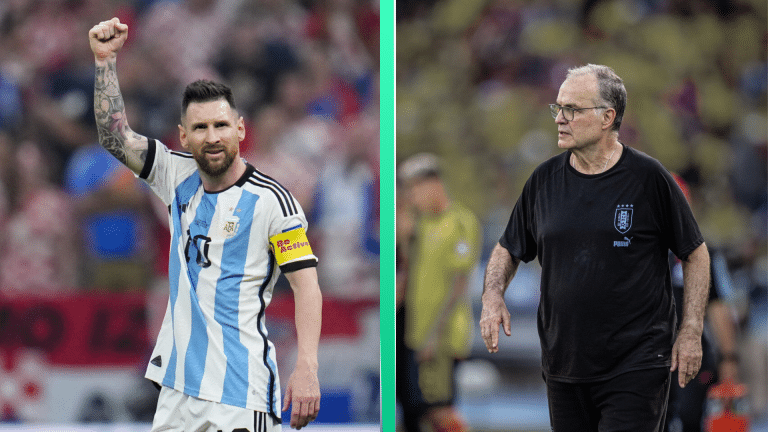 El historial de la Selecci&oacute;n Argentina y Messi enfrentando a equipos de Marcelo Bielsa