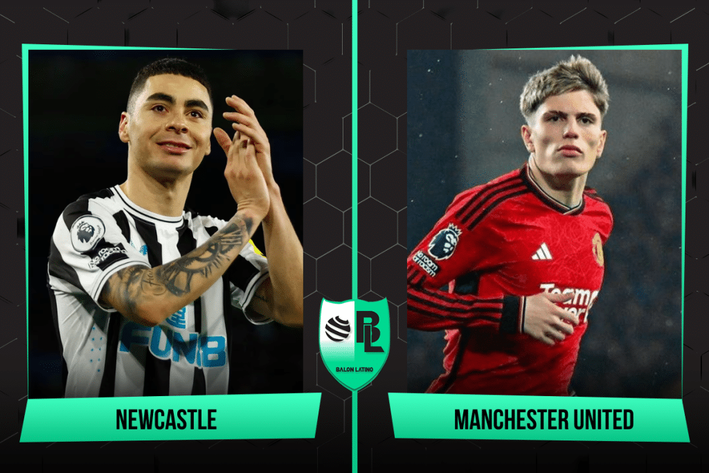 Alineaciones de Newcastle vs. Manchester United