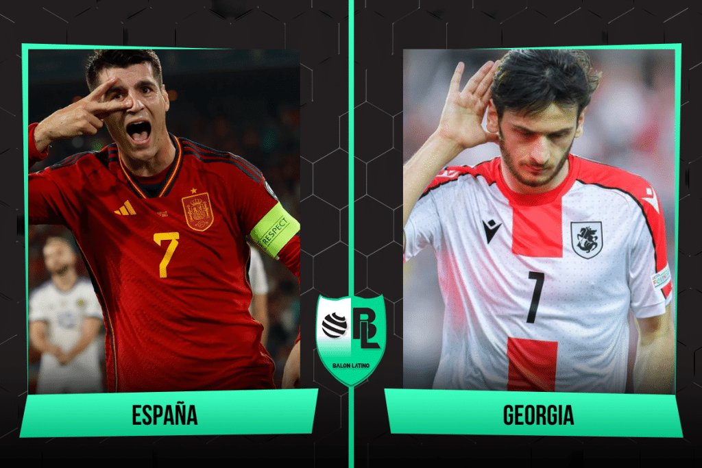 Alineaciones de Espa&ntilde;a vs. Georgia