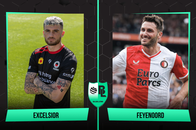 &iquest;Juega Santiago Gim&eacute;nez? Alineaciones de Excelsior vs. Feyenoord (25/11/23), por la fecha 13 de la Eredivisie: horario y TV