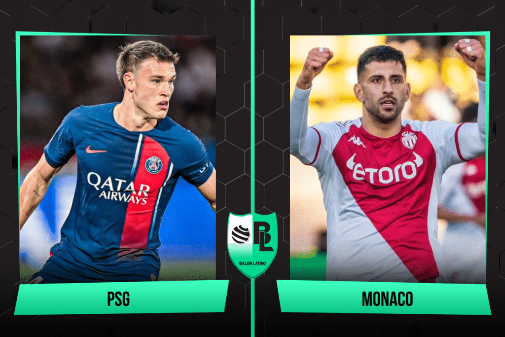 Alineaciones de PSG vs. Monaco