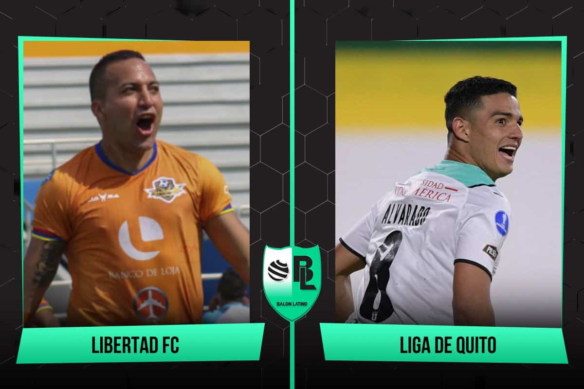 Alineaciones de Libertad vs Liga de Quito