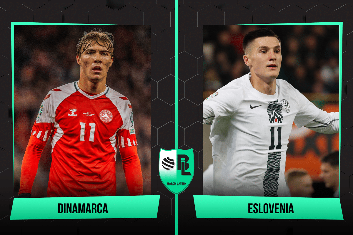 Alineaciones de Dinamarca vs Eslovenia