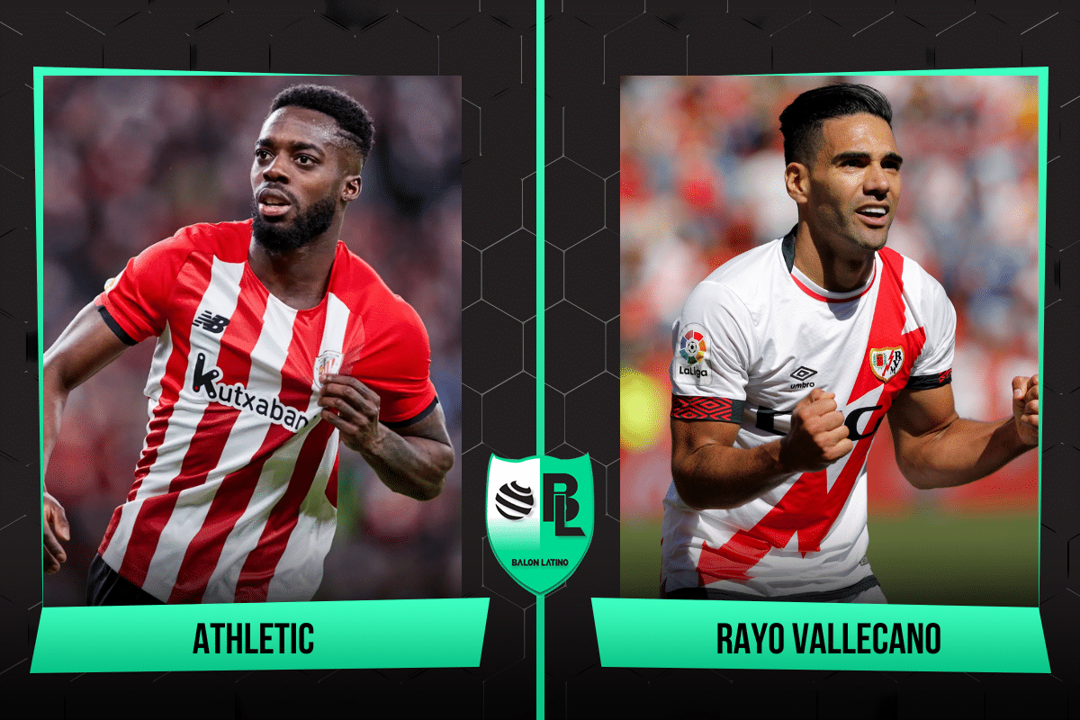 Alineaciones de Athletic vs. Rayo Vallecano