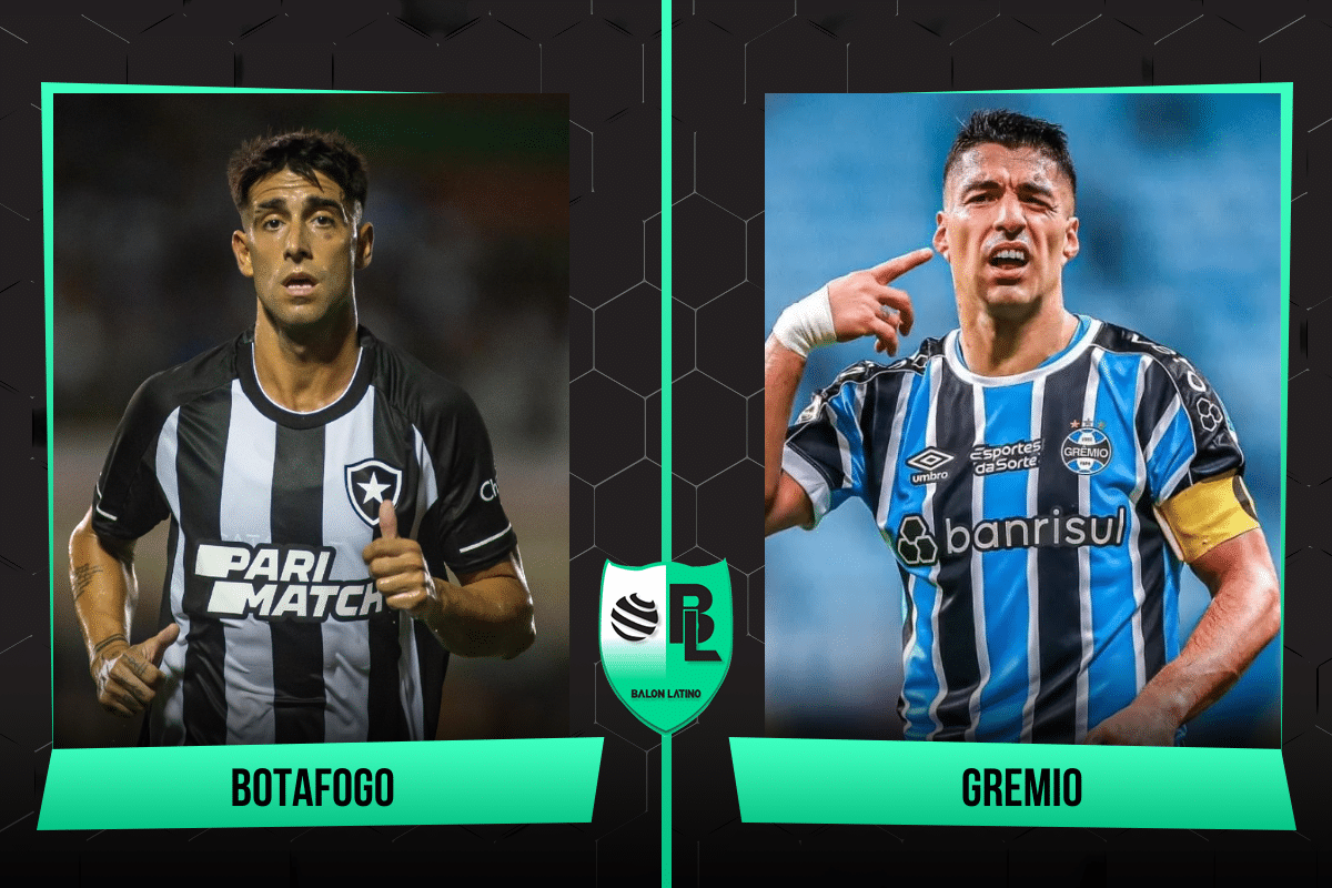 Alineaciones de Botafogo vs Gremio