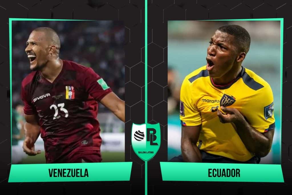 alineaciones de Venezuela vs Ecuador