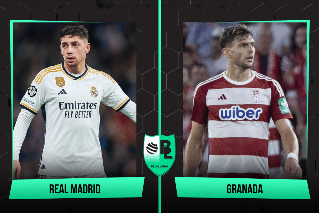 Alineaciones de Real Madrid vs. Granada