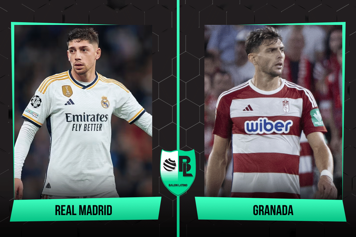 Alineaciones de Real Madrid vs. Granada