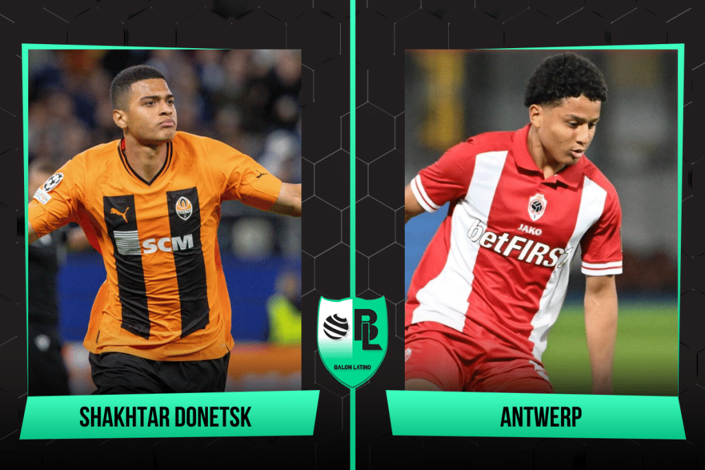 Alineaciones de Shakhtar Donetsk vs. Antwerp