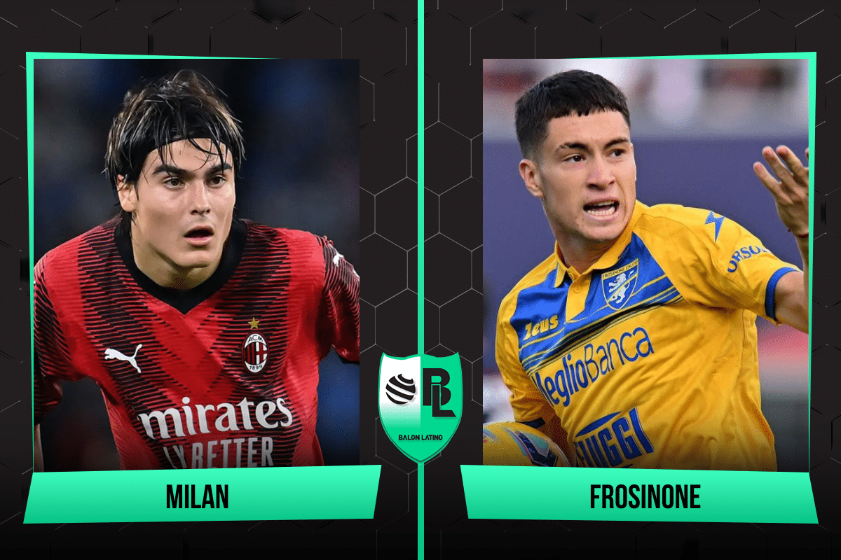 Alineaciones de Milan vs. Frosinone