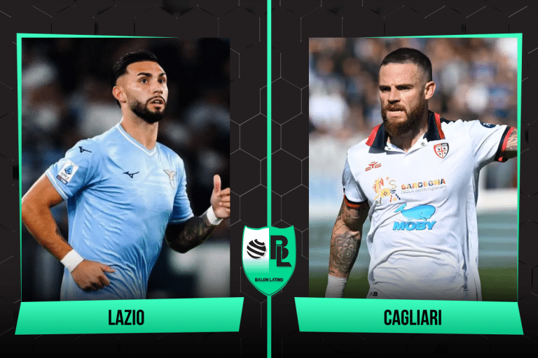 Alineaciones de Lazio vs. Cagliari (02/12/23), por la fecha 14 de la Serie A: horario y TV