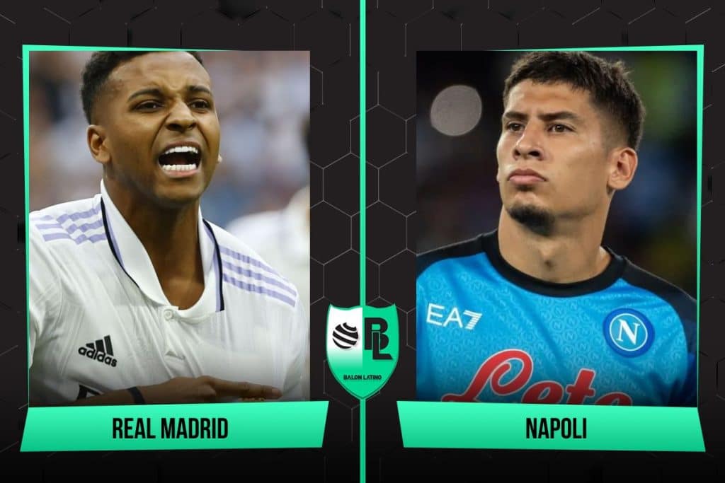 Alineaciones de Real Madrid vs. Napoli