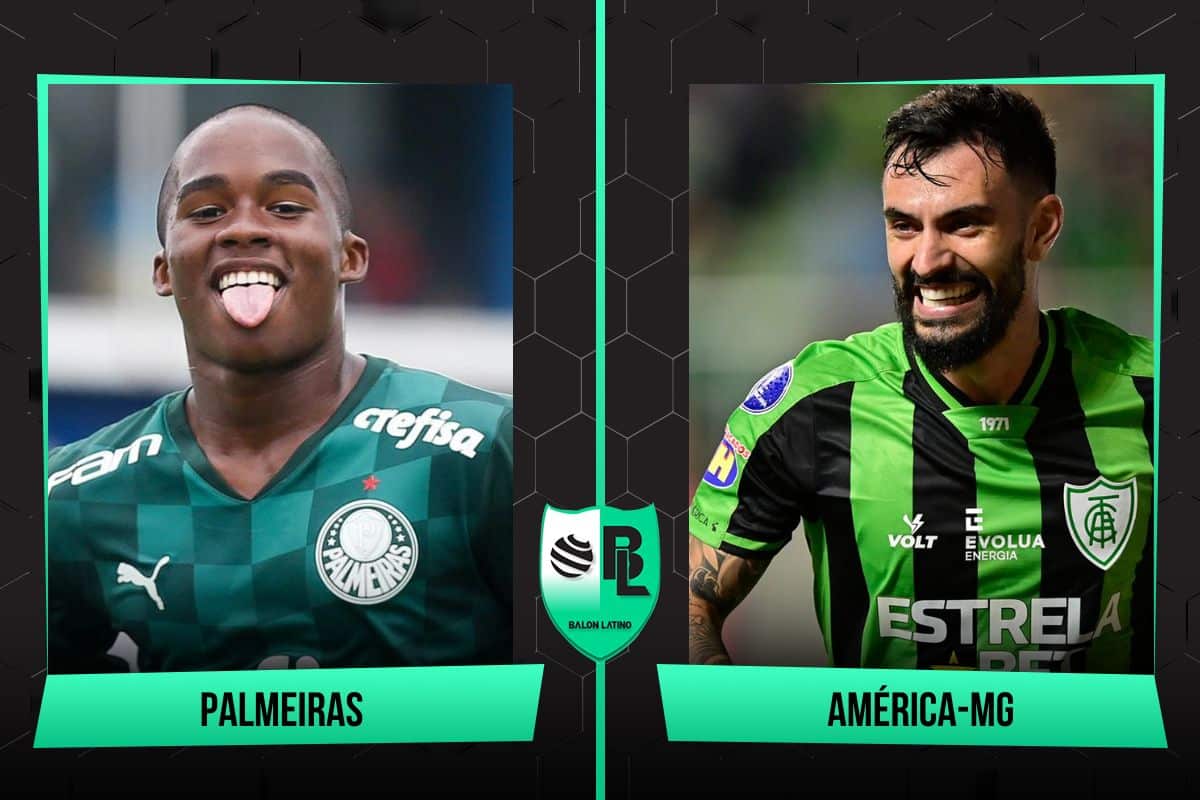 Alineaciones de Palmeiras vs. Am&eacute;rica-MG