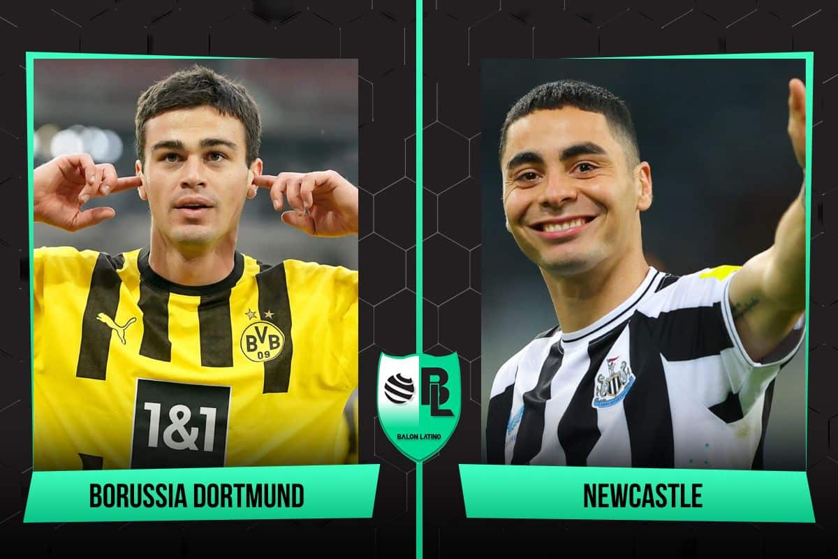 Alineaciones de Borussia Dortmund vs Newcastle