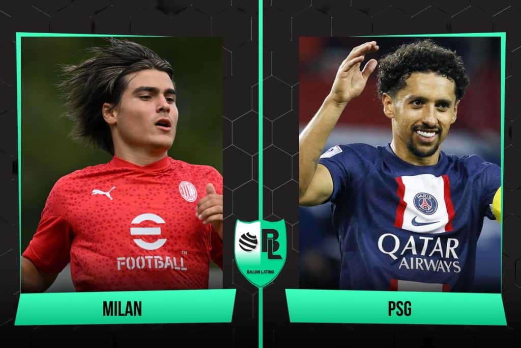 Alineaciones de Milan vs PSG