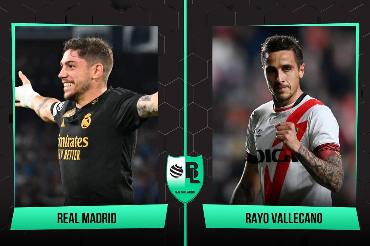 Alineaciones de Real Madrid vs Rayo Vallecano