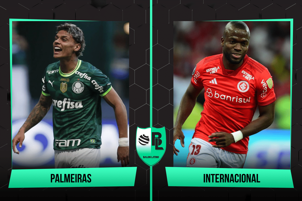 Alineaciones de Palmeiras vs Internacional