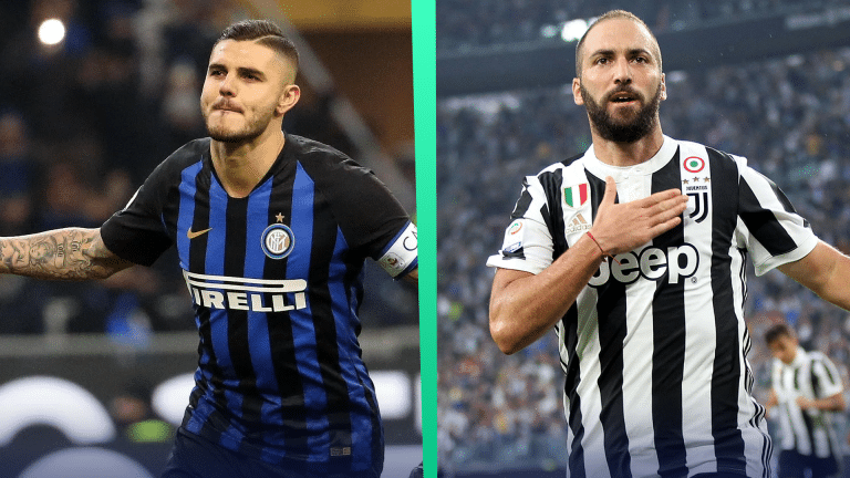 Los m&aacute;ximos goleadores argentinos en la historia de la Serie A de Italia
