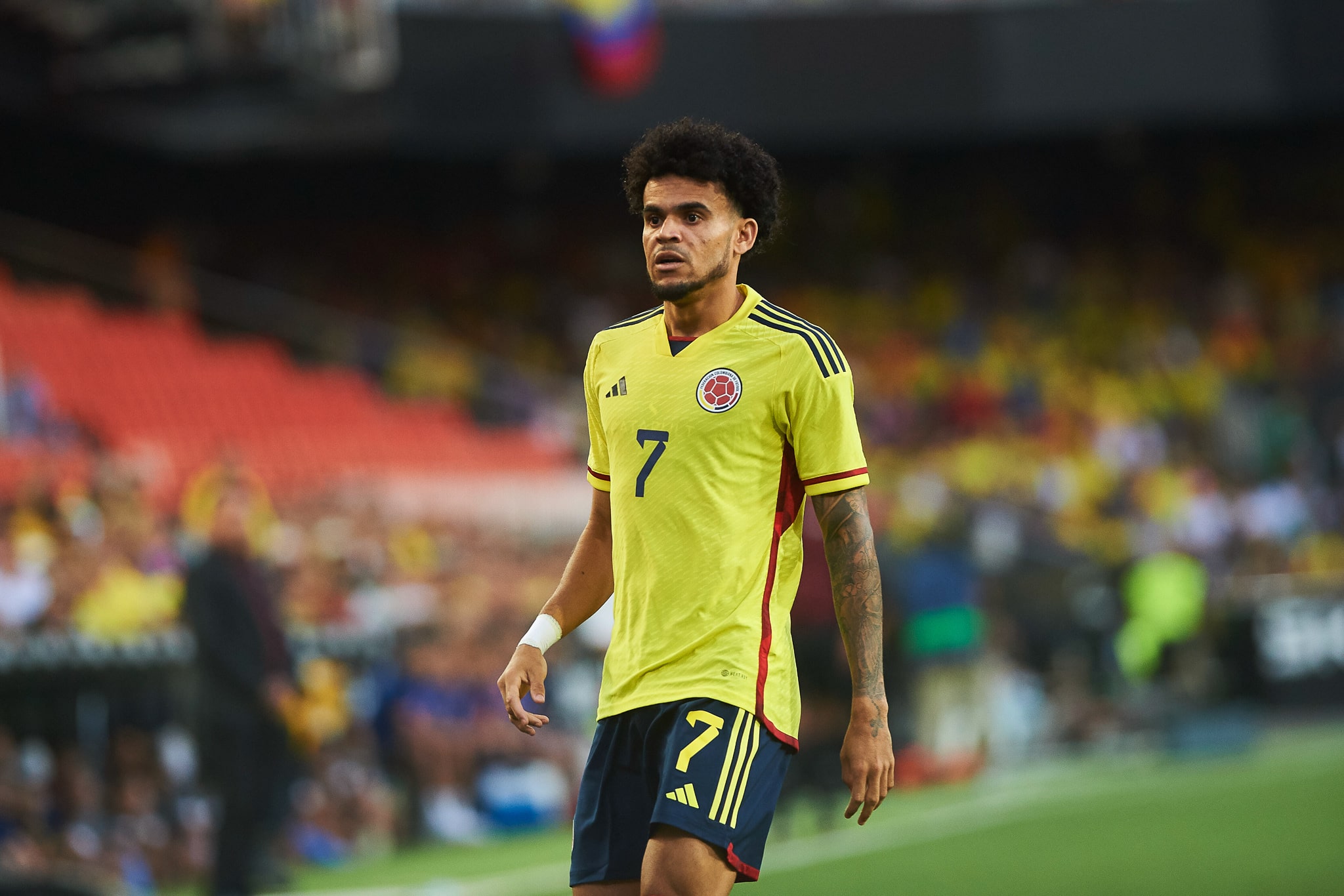 Luis D&iacute;az Colombia 2023 | Cortes&iacute;a: Icon Sport