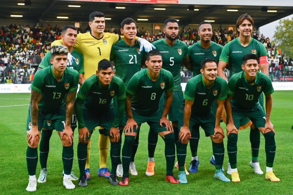 jugadores de Bolivia