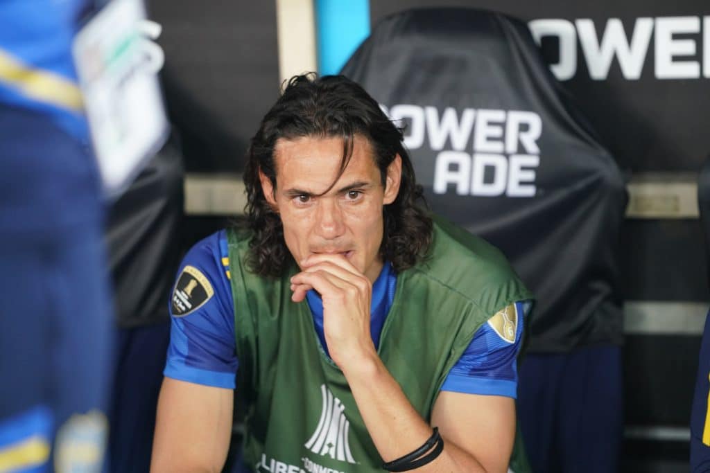 Edinson Cavani Boca 2023 | Cortes&iacute;a: Icon Sport