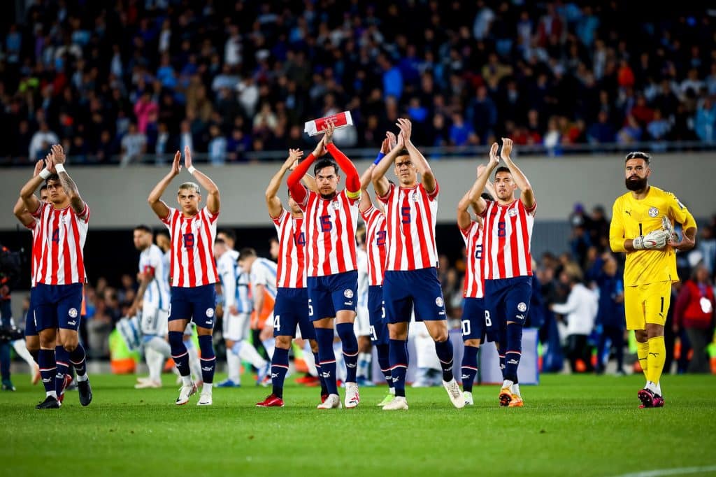 jugadores de Paraguay