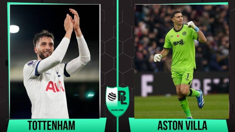 Alineaciones de Tottenham vs Aston Villa (26/11/23), por la fecha 13 de la Premier League: horario y TV