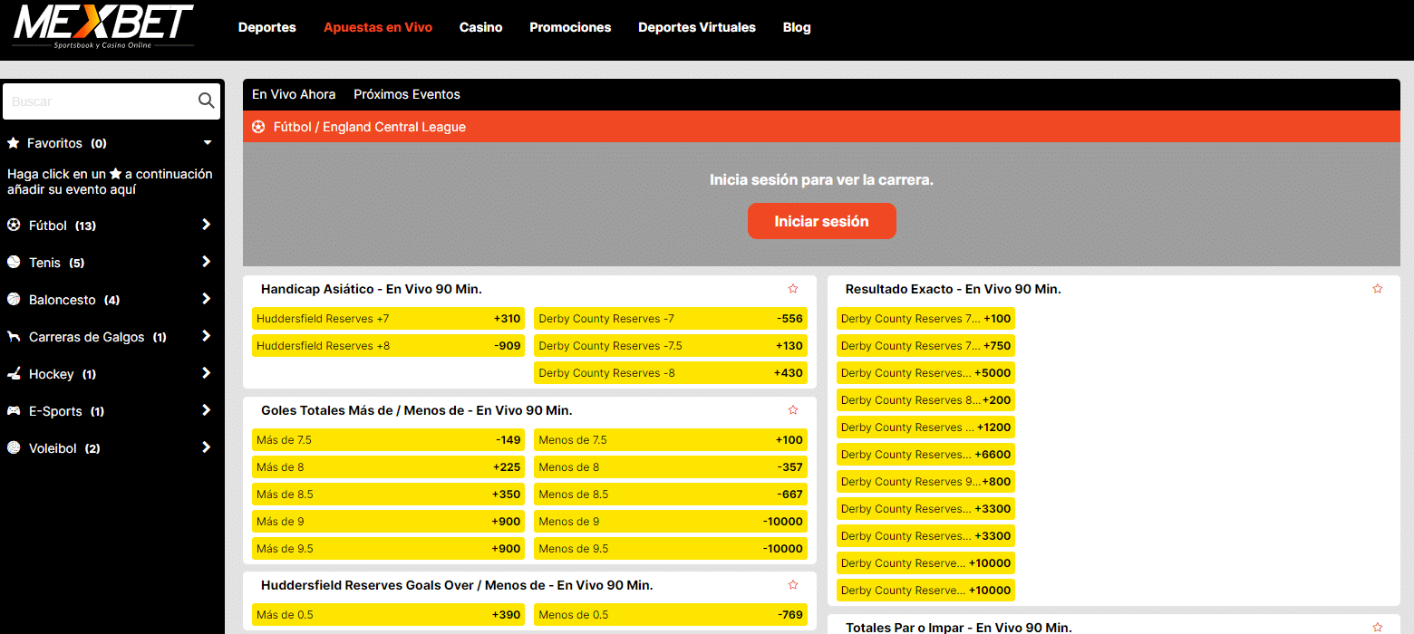 mexbet apuestas en vivo