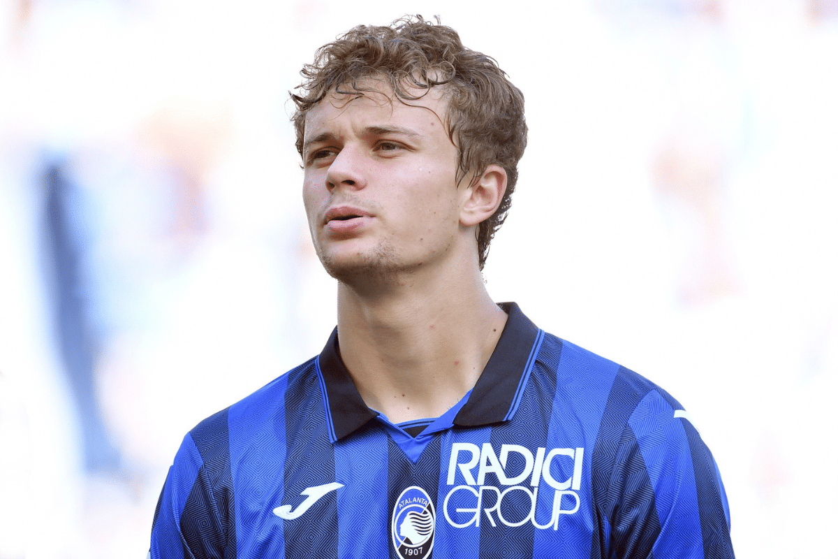 Giorgio Scalvini con la Atalanta