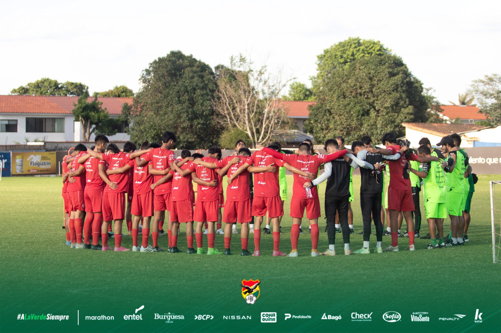 Los convocados de la Selección Bolivia para el Torneo Preolímpico Sudamericano Sub-23 camino a París 2024