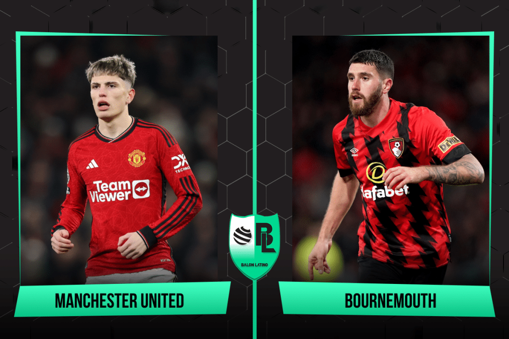 Alineaciones de Manchester United vs. Bournemouth