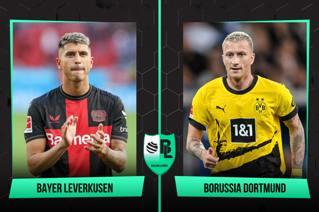 Alineaciones de Bayer Leverkusen vs. Borussia Dortmund