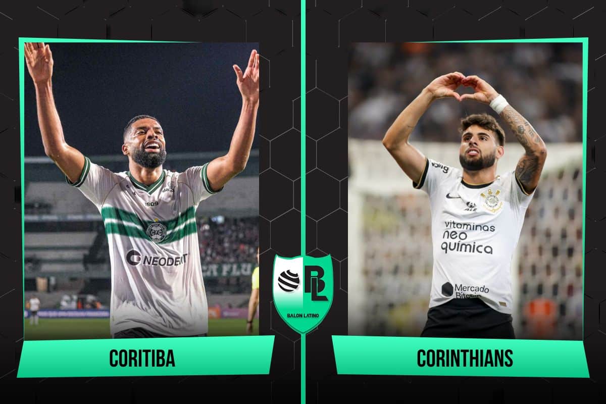 Alineaciones de Coritiba vs. Corinthians