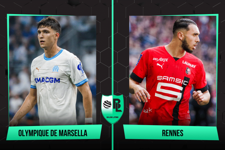 Alineaciones de Olympique de Marsella vs. Rennes (03/12/23), por la fecha 14 de la Ligue 1: horario y TV