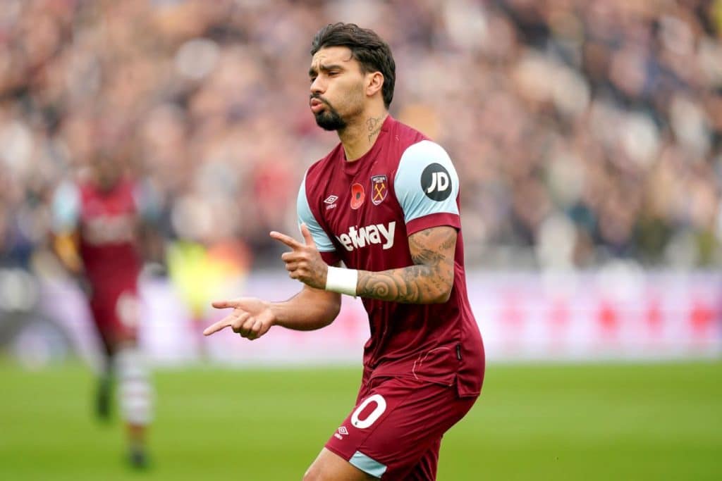 Lucas Paquet&aacute; en West Ham