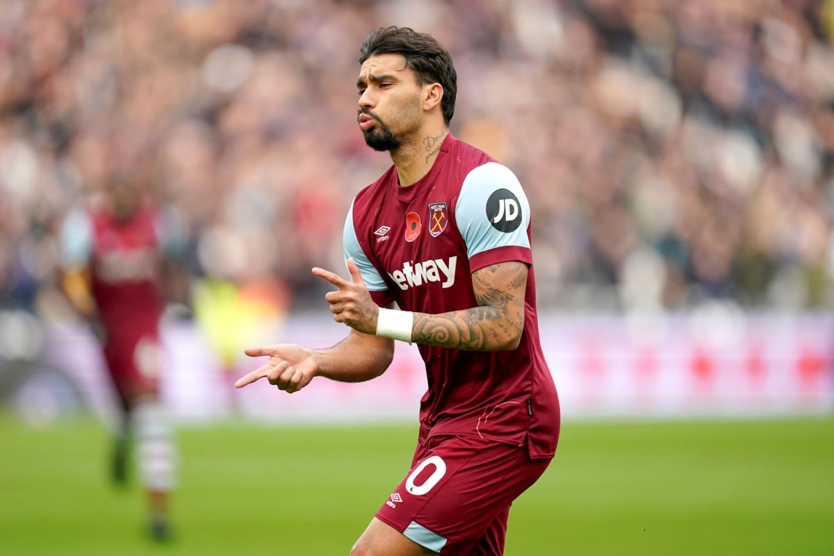 Lucas Paquet&aacute; en West Ham