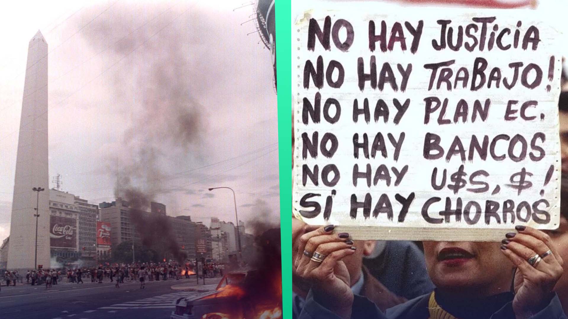 Argentina viv&iacute;a una de las crisis m&aacute;s dr&aacute;sticas de su historia en la pol&iacute;tica