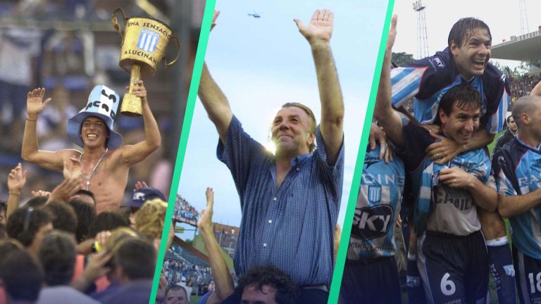 22 a&ntilde;os: Racing campe&oacute;n en crisis argentina