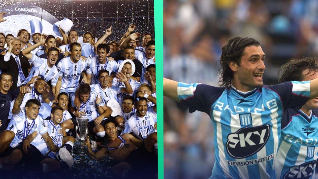 Racing celebr&oacute; el t&iacute;tulo del Apertura 2001