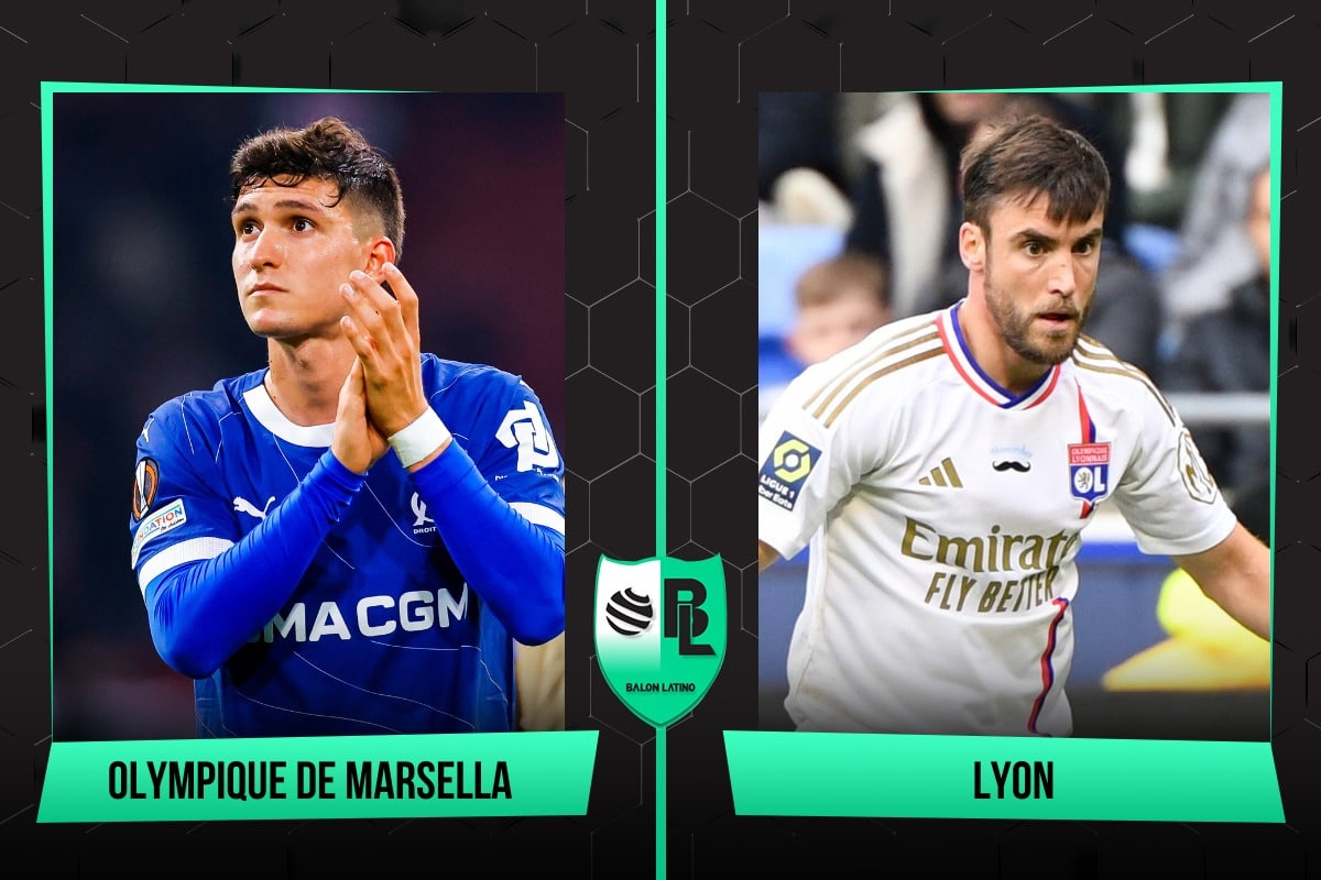 Alineaciones de Olympique de Marsella vs. Lyon