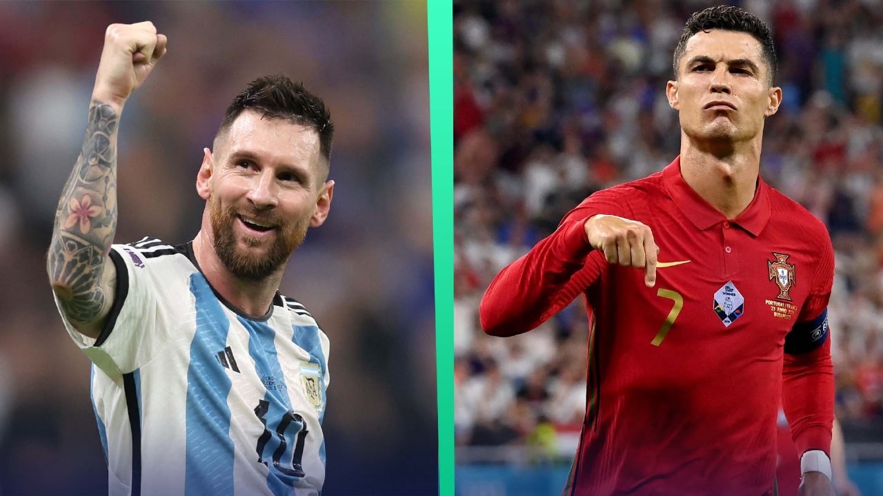 Lionel Messi y Cristiano Ronaldo son considerados los mejores futbolistas a nivel mundial