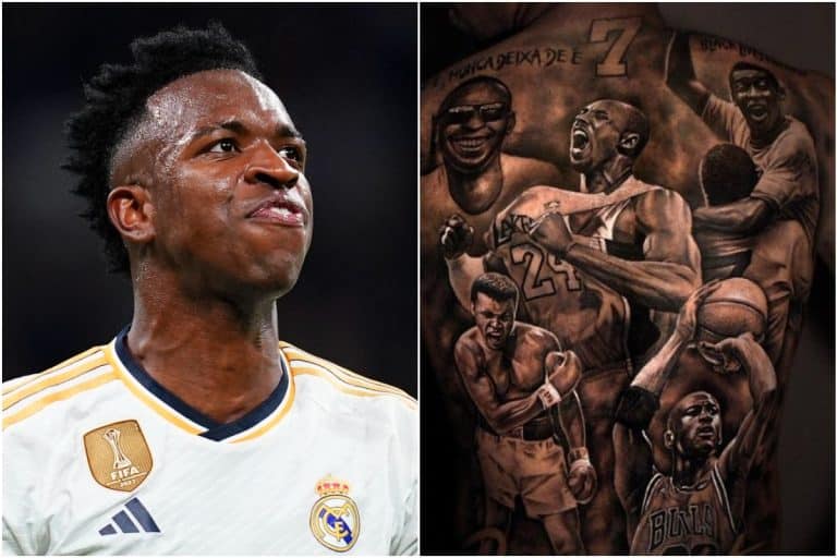 El tatuaje viral de Vinicius Jr.: &iquest;Qu&eacute; se hizo y por qu&eacute; ha sido tan comentado?