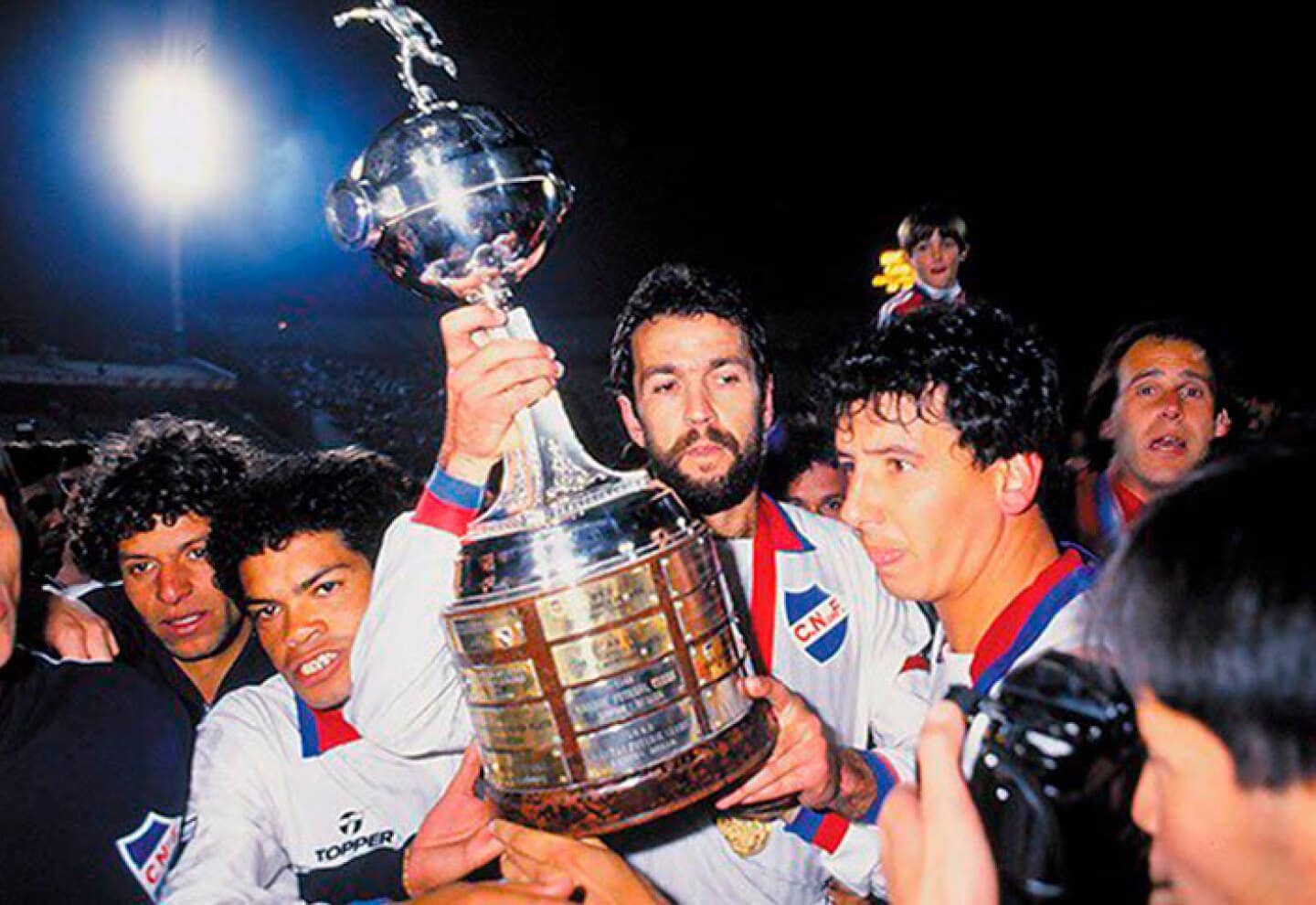 Nacional, con la Libetadores de 1988