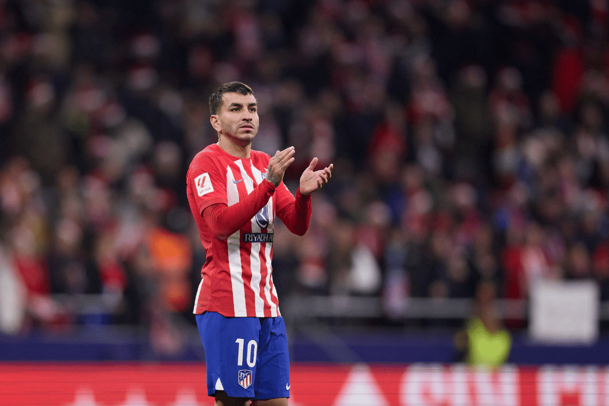 &Aacute;ngel Correa con el Atl&eacute;tico de Madrid