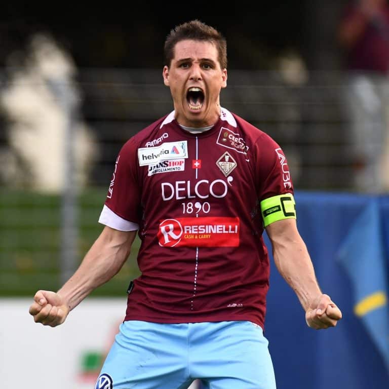 Gast&oacute;n Magnetti, el m&aacute;ximo goleador hist&oacute;rico del AC Bellinzona que sigue vigente en el ascenso suizo