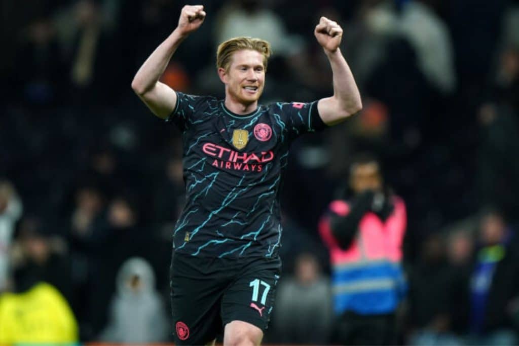 Futbolistas mejor pagados Kevin De Bruyne