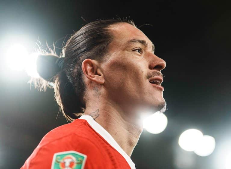 Darwin N&uacute;&ntilde;ez, el principal beneficiado con la ausencia de Mo Salah en Liverpool