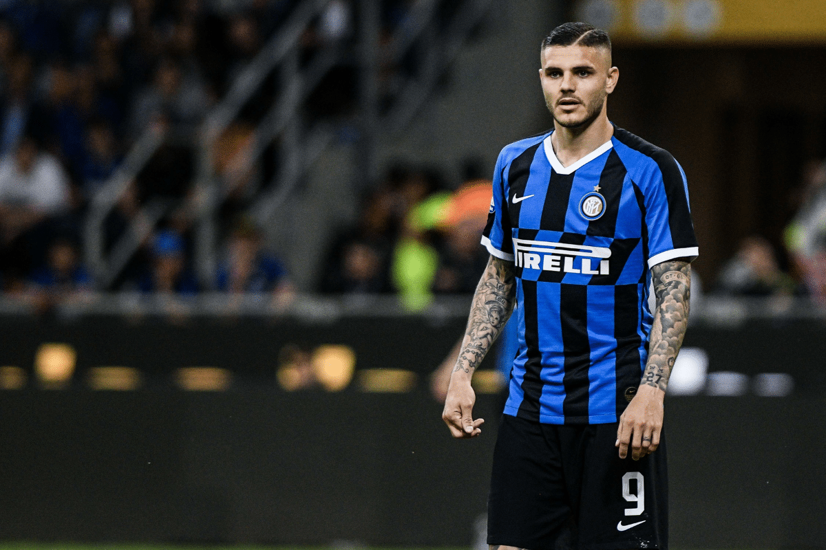 Mauro Icardi en el Inter de Mil&aacute;n
